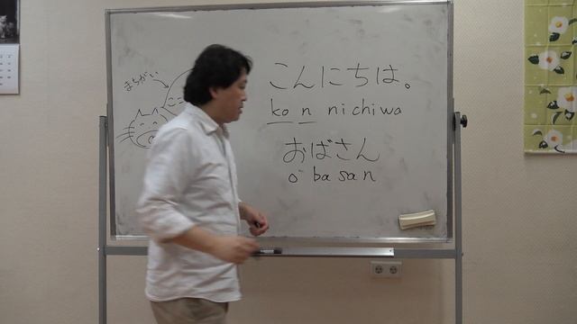 Как правильно произносить「こんにちは」? 【Произношение】