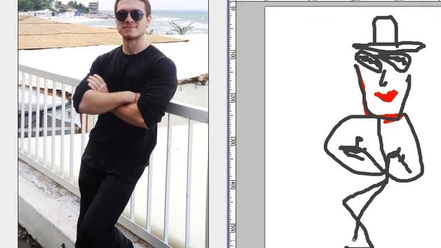 Отрисовка Успешного Гражданина по фото смотреть онлайн