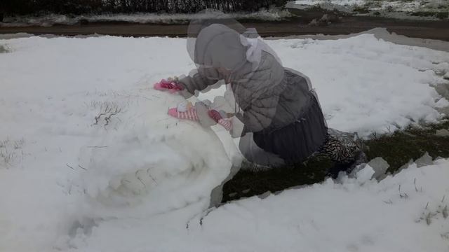 Сворачиваем снежные холсты! Освобождаем место для весны! смотреть онлайн