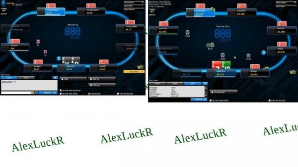 2 турнира: $750 Guaranteed + $400 Guaranteed. Стрим Онлайн покер 888