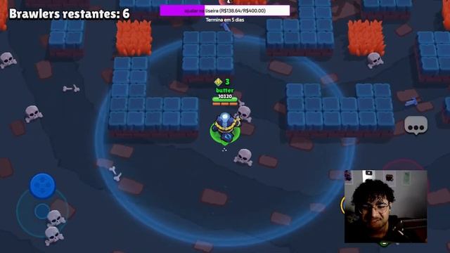 Jogando brawlzin com vcs e dando nova skin URBAN NINJA TARA 🙂🔪 смотреть онлайн