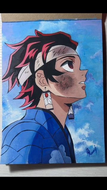 ТАНДЗИРО🩵 #anime #аниме #demonslayer #tanjiro смотреть онлайн