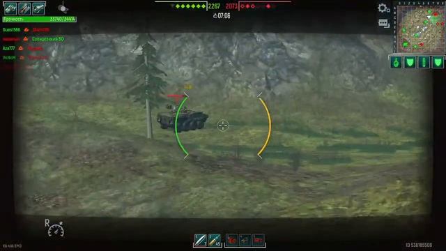 Прямая трансляция пользователя Aza777 Tank Force смотреть онлайн