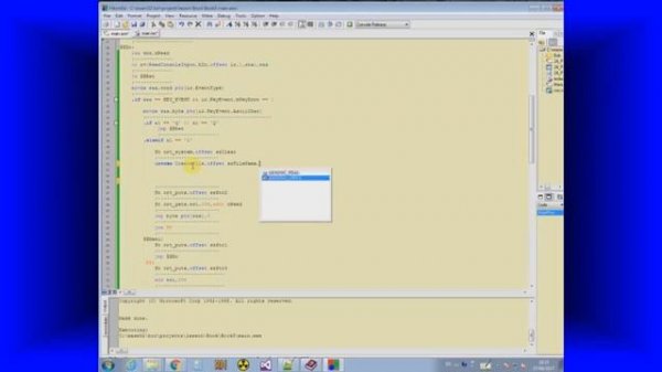 Assembler #19 Программа на основе INPUT RECORD part 2