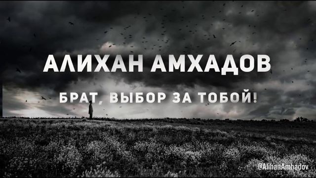 Алихан Амхадов - Брат, выбор за тобой смотреть онлайн