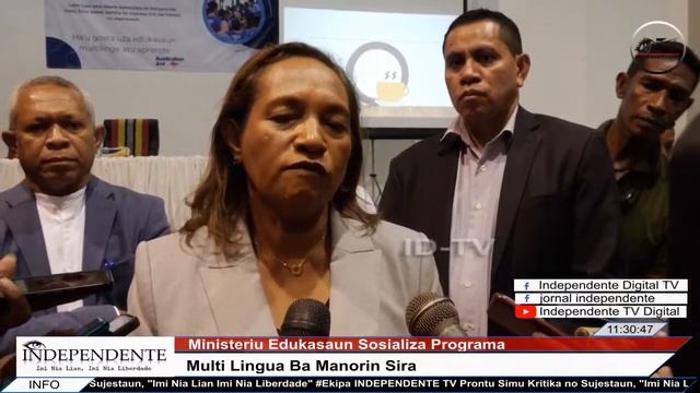 Ministeriu Edukasaun Sosializa Programa Multi Lingua Ba Manorin Sira смотреть онлайн
