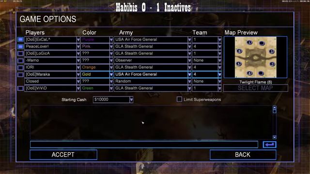 C&C Generals Zero Hour 570$ ExCaL's Blast from the Past 2: Inactives vs Habibis смотреть онлайн