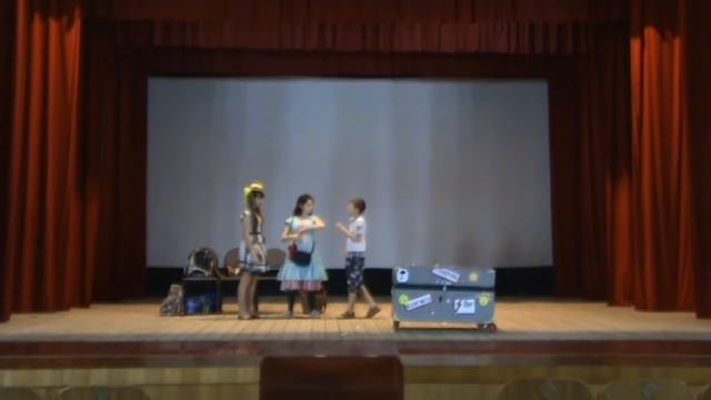 театра студии “Палитра радости” РДК Спектакле Чемоданное настроение смотреть онлайн