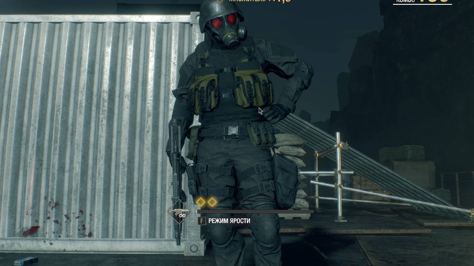 Resident Evil 4 наемники доки/причал за Ханка (Mercenaries Docks Hunk)