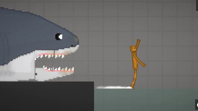 Melon Playground Megalodon смотреть онлайн