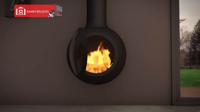 Пристенный камин Emifocus hublot смотреть онлайн