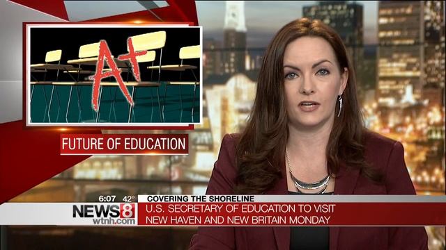 US education secretary to visit New Haven, New Britain смотреть онлайн