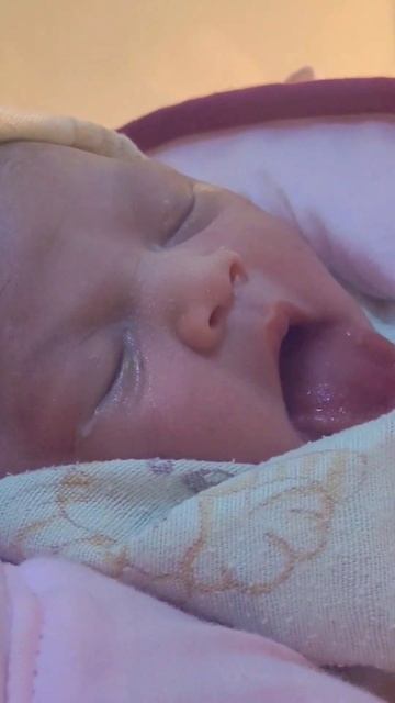 the moment a cute baby sticks out her tongue for the first time #shorts смотреть онлайн