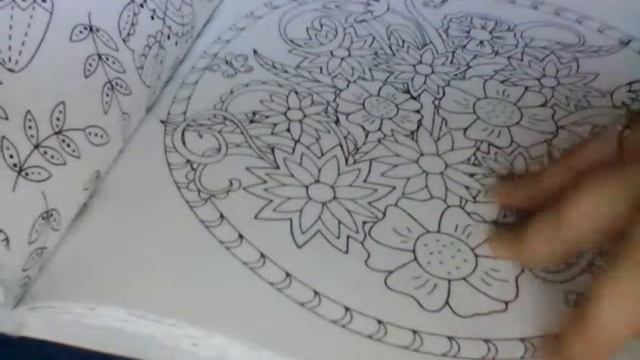 Обзор на мою раскраску цветы смотреть онлайн