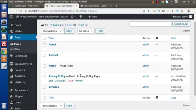 Wordpress WooCommerce Theme Development Tutorials #20 Install WooCommerce & Create Default Pages смотреть онлайн