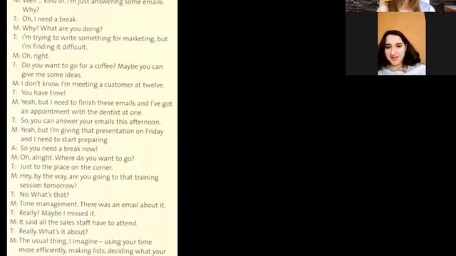 Ани - отзыв об упражнении на аудирование. Онлайн школа английского ПОГОВОРИМ