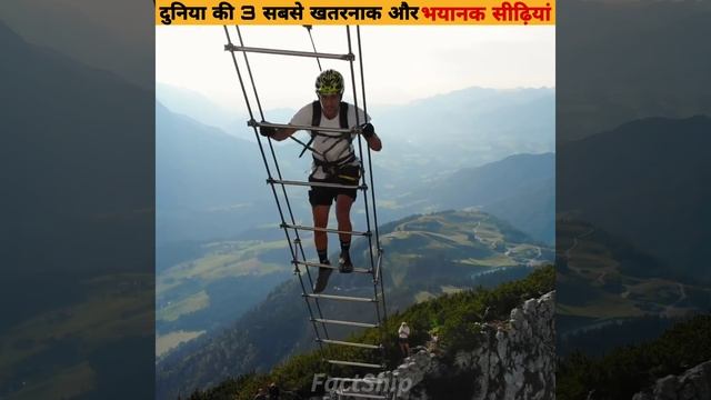 😱दुनिया की 3 सबसे डरावनी और खतरनाक सीढ़ियां🤯 most dangerous stairs #shorts смотреть онлайн