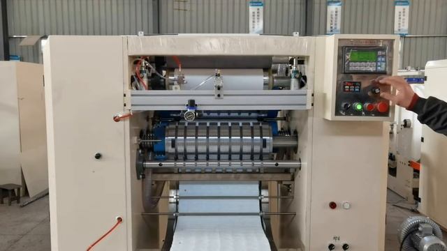 Automatic 2 Lines N Z Fold Hand Towel Paper Gluing Lamination Converting Machine смотреть онлайн