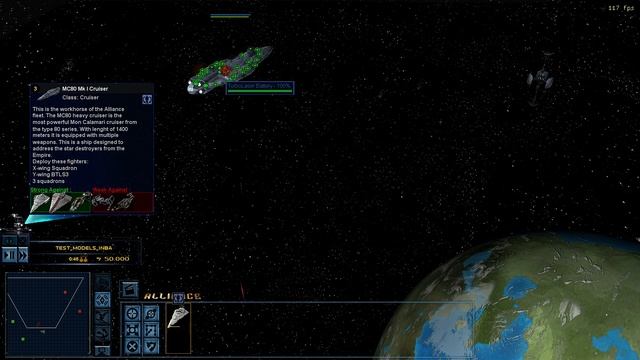 Star Wars Empire at War - FOC Alliance - ISD MKI vs MC80 MKI - Improved resistance смотреть онлайн