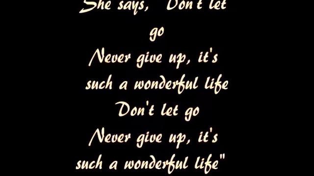 Kopie von Hurts-Wonderful life (lyrics) смотреть онлайн