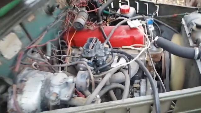 Weber 40 DFAV on GAZ 2.4L engine ГАЗ 69 смотреть онлайн