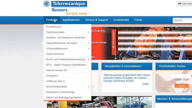 Telemecanique Produkt Konfigurator | Schneider Electric смотреть онлайн