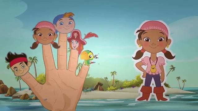 Семья пальчиков на русском -джек и пираты.семья пальчиков, песенка про пальчики. смотреть онлайн