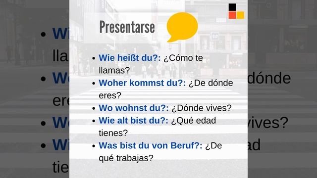 ¿Cómo presentarse en Alemán? (sich) vorstellen, Teil 1 Sprechen Goethe A1 смотреть онлайн