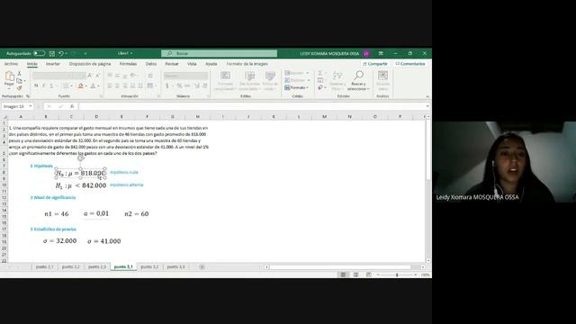 Taller 2 Estadística Inferencial  Teorema De Limite Central Y Prueba De Hipótesis