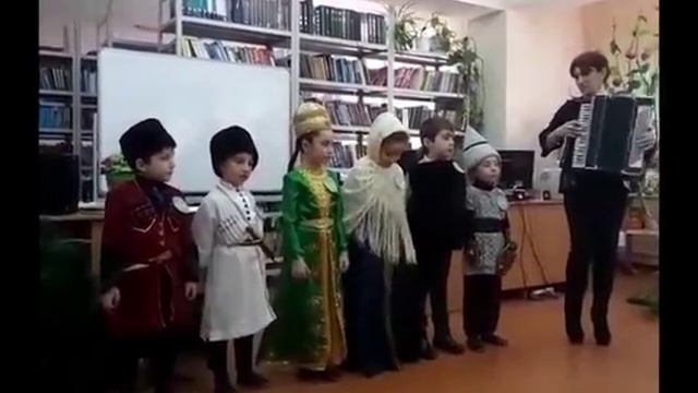 Команда "КЮНЧЮКЛЕ". Детсада "НЮР", п.КАШХАТАУ, КБР. Муз.рук МАДИНА ДЕУНАЖЕВА. День родного языка смотреть онлайн