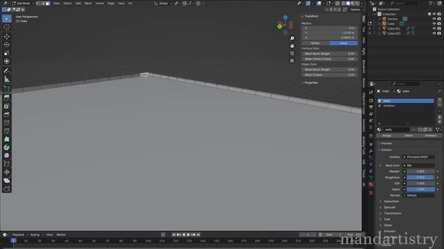 Creating a Simple Dystopian Sci-fi Scene in Blender 3D - Timelapse смотреть онлайн