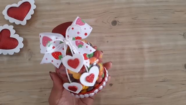 5 Идей поделок на 14 февраля или 8 марта! Подарок Любимой! Маме! Поделки своими руками! смотреть онлайн