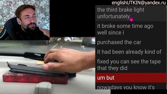 Разбор ИНТЕРВЬЮ на Английском с Субтитрами -Jaguar XJ обзор владельца английская речь на слух смотреть онлайн