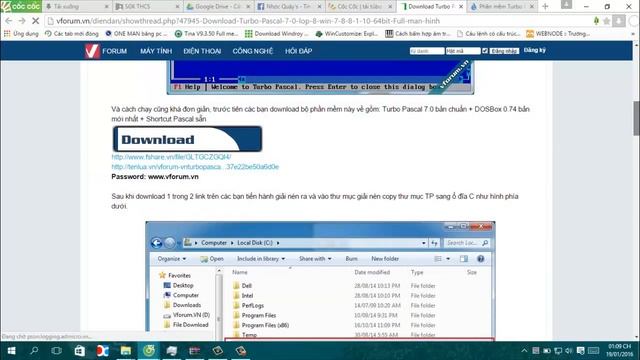 Hướng Dẫn Cài Pascal Trên Win 64 bit смотреть онлайн