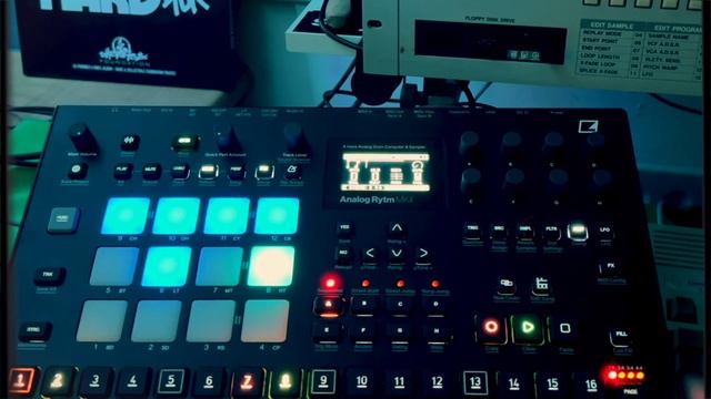 150 BPM AMEN JUNGLE HARDCORE ON THE ELEKTRON ANALOG RYTM MKII + BREAKBEAT смотреть онлайн