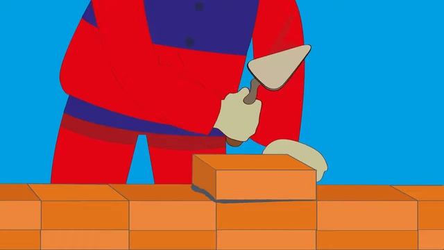 Каменщик Обучающая песенка для детей про профессию смотреть онлайн