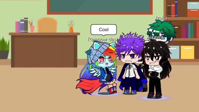 If Rainbow dash meets MHA *NO INTRO FOR NOW* ||Original|| " my first video ( part 1) смотреть онлайн