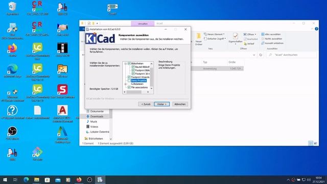 KiCad6 Teil 1 Win10 Installation смотреть онлайн