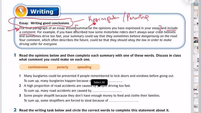 Unit 6-Writing a Conclusion Part 1(FORM 5 CEFR) смотреть онлайн
