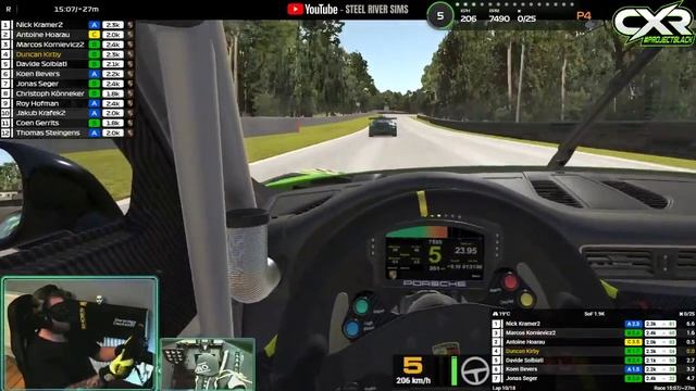 iRacing [VR] PORSCHE 911 GT3 CUP @ ZOLDER | FINALLY SOME POSITIVE IR FROM THIS SERIES смотреть онлайн