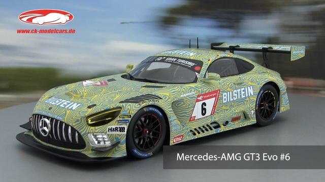 ck-modelcars-video: Mercedes-AMG GT3 Evo #6 Qualifikation 24h Nürburgring 2022 1:18 Ixo смотреть онлайн