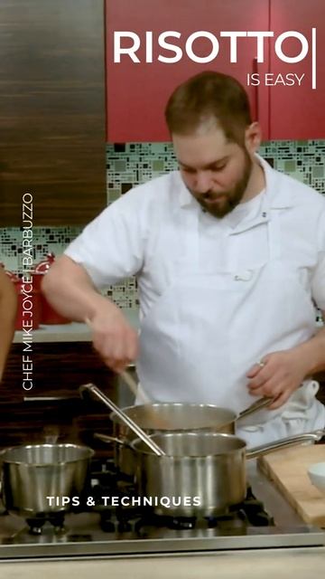 Risotto is Easy | Chef Mike Joyce | Tips #shorts смотреть онлайн