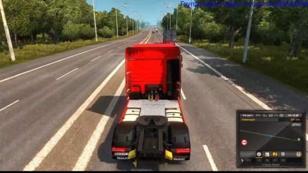 ETS 2 Карта Минск-Москва-Крым V4.3 в разработке детализирован не большой участок дороги