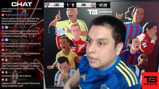 🔴 LDU VS UNIVERSITARIO - COPA LIBERTADORES 🎙️ RELATO EN VIVO 🎙️TB SPORTS смотреть онлайн