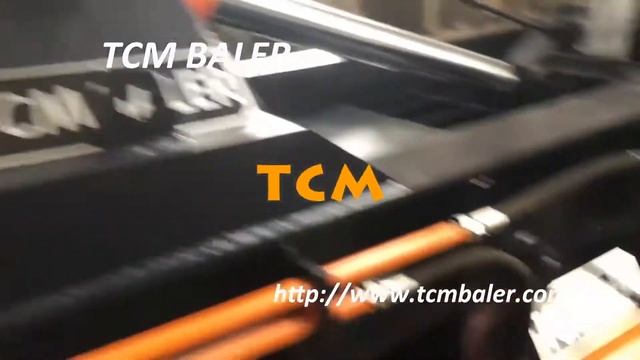 TCM-MC series metal scrap baler machine смотреть онлайн