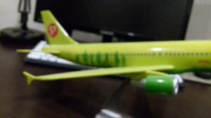 Обзор модели самолёта Airbus А320 А/к «S7 Airlines» «1/100».