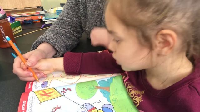 1 - English Preschool Workbook - How to teach your children understanding the assignment смотреть онлайн