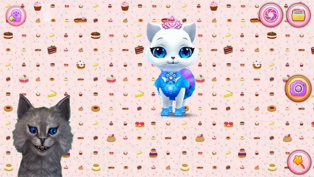 Мультики про котят #2  Играем с милым котенком в детской игре #ГАМИКС