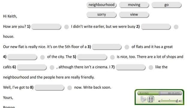EXCEL 6 for Kaz M8g / EXTRA TASK / Complete the Email смотреть онлайн