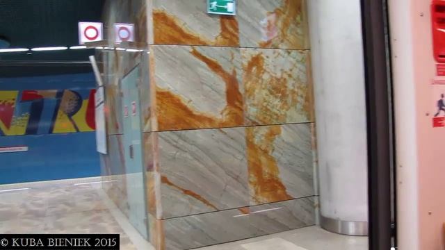 Metro Warszawskie: Siemens Inspiro #6514, linia M2 смотреть онлайн